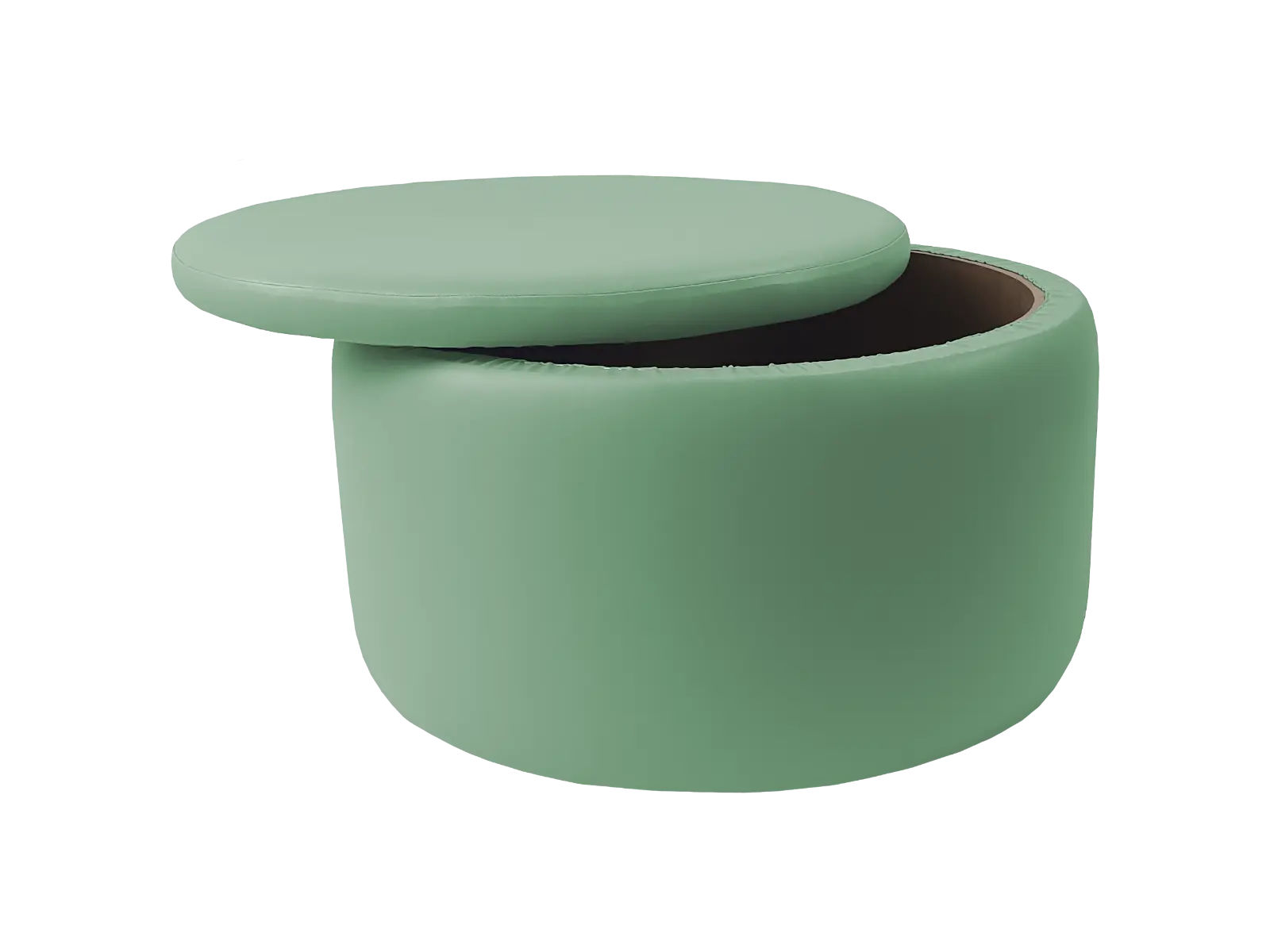 Large storage pouf, Ø 80 cm, height 45 cm
