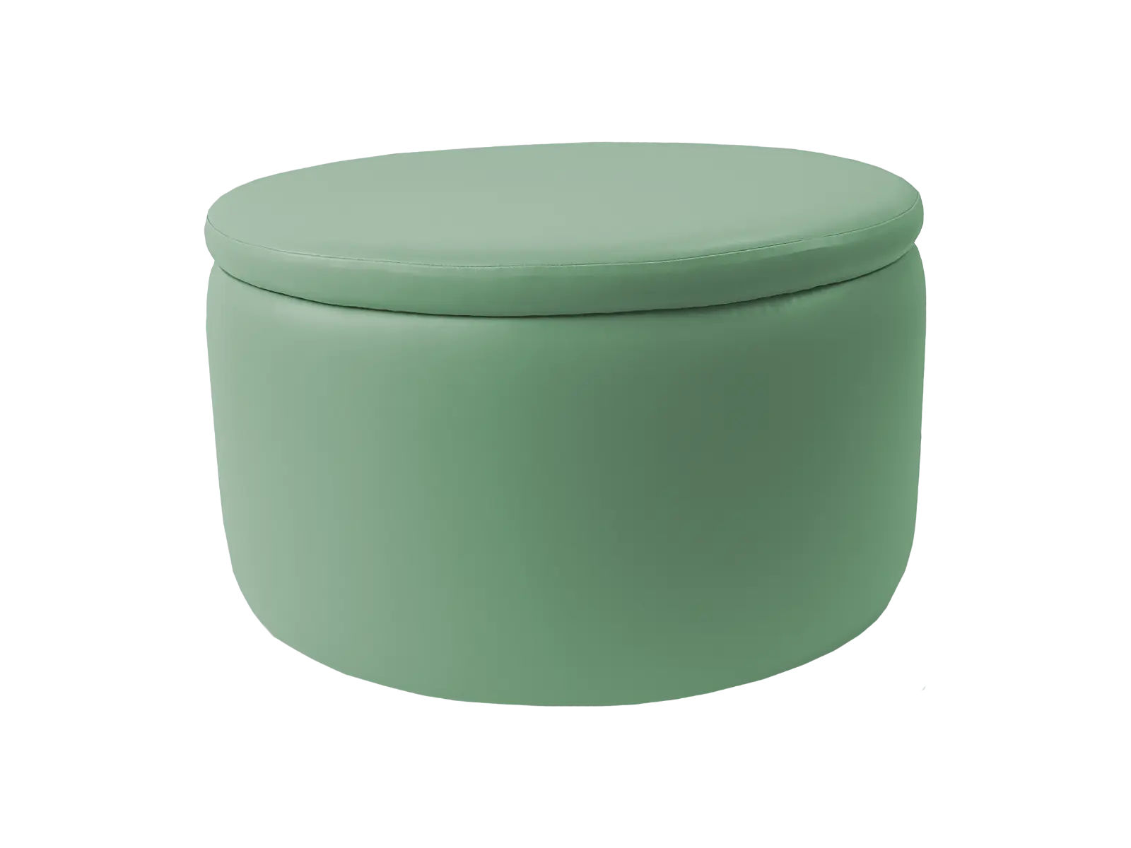 Large storage pouf, Ø 80 cm, height 45 cm