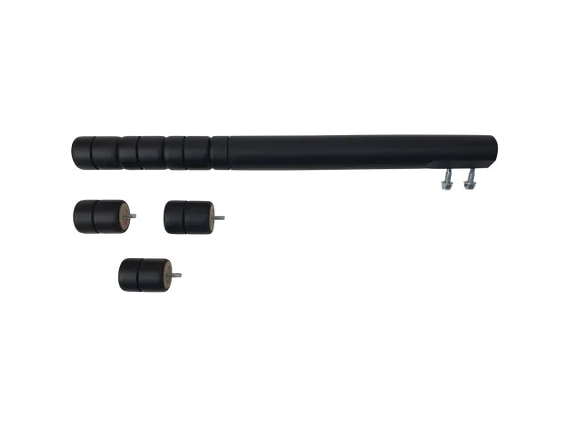 Nogi okrągłe 40 - 58 cm, 4 szt. - czarne