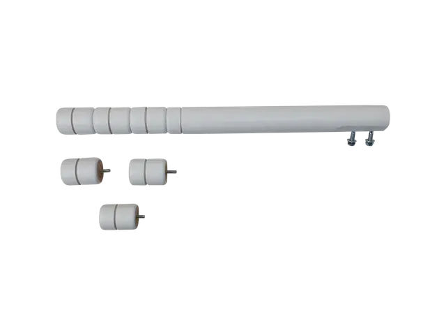 Nogi okrągłe 40 - 58 cm, 4 szt. - białe