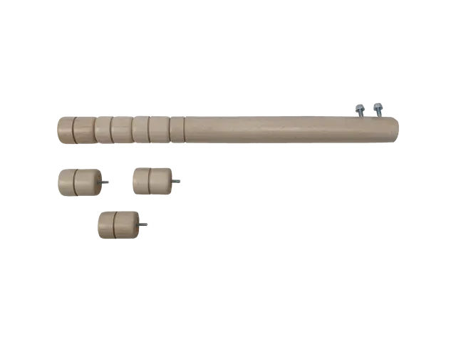 Nogi okrągłe 40 - 58 cm, 4 szt. - jawor