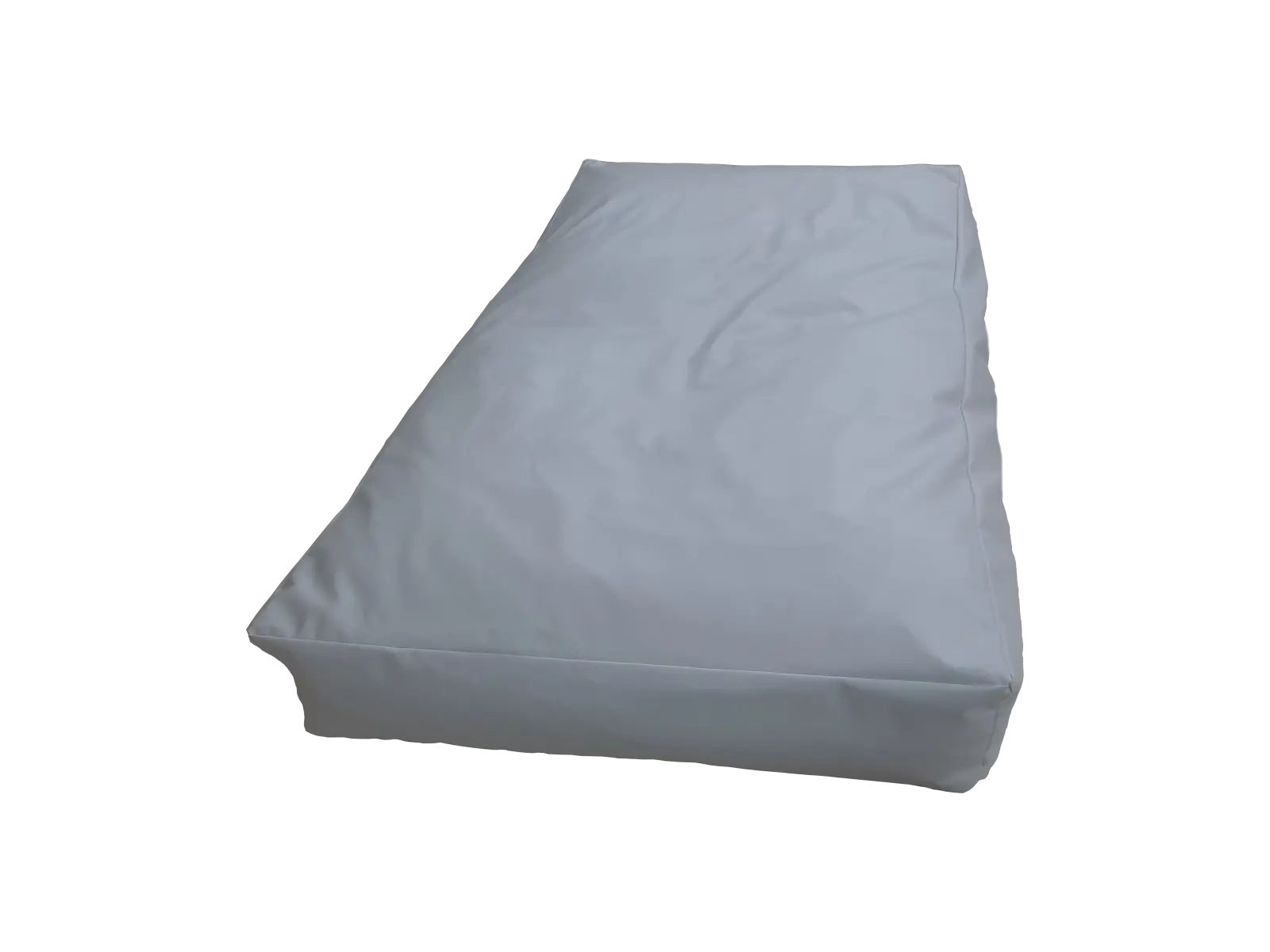 Biały materac rehabilitacyjny, sensoryczny z granulatem 200 x 120 x 20 cm