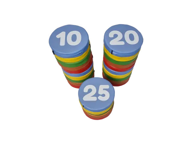Foam seat cushions - Numbers 1-25
