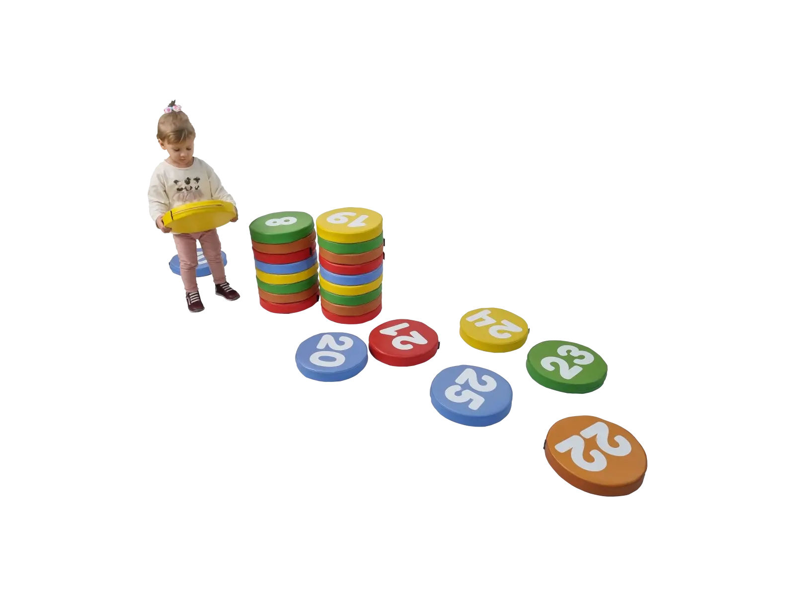 Foam seat cushions - Numbers 1-25