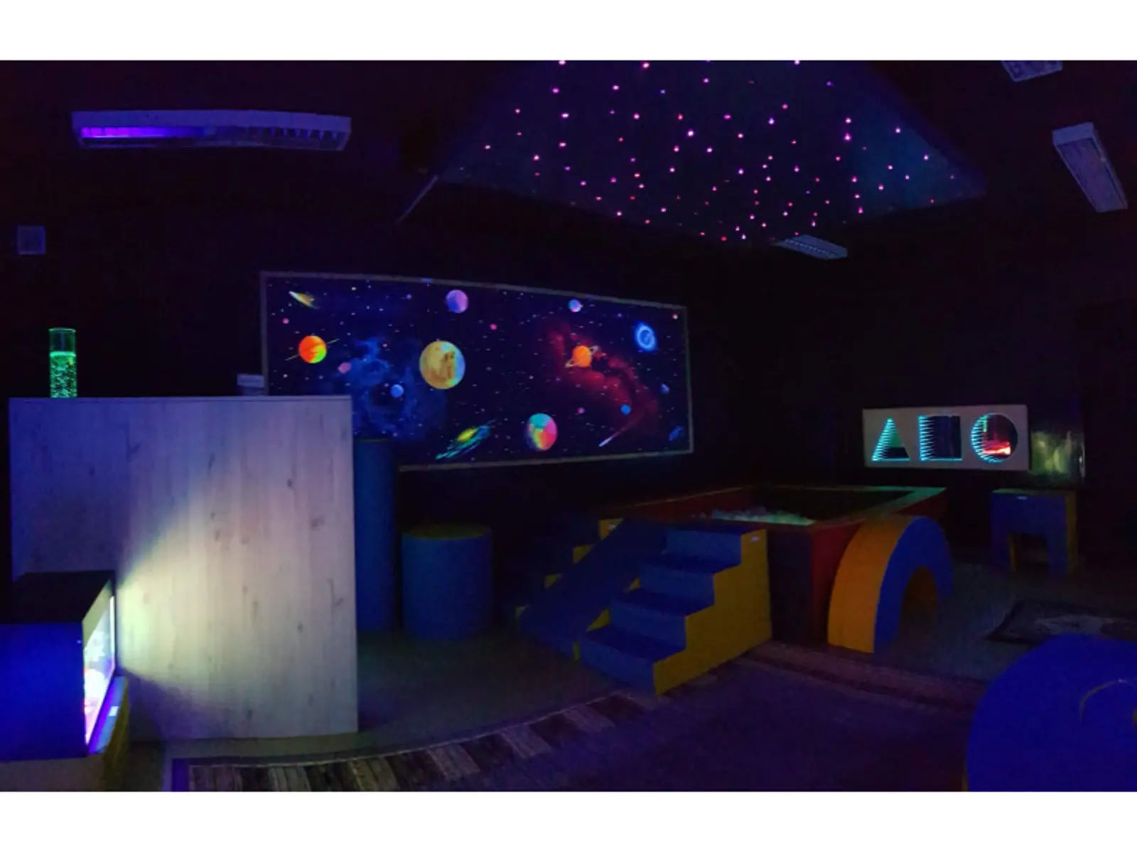 Podwieszane rozgwieżdżone niebo - duże