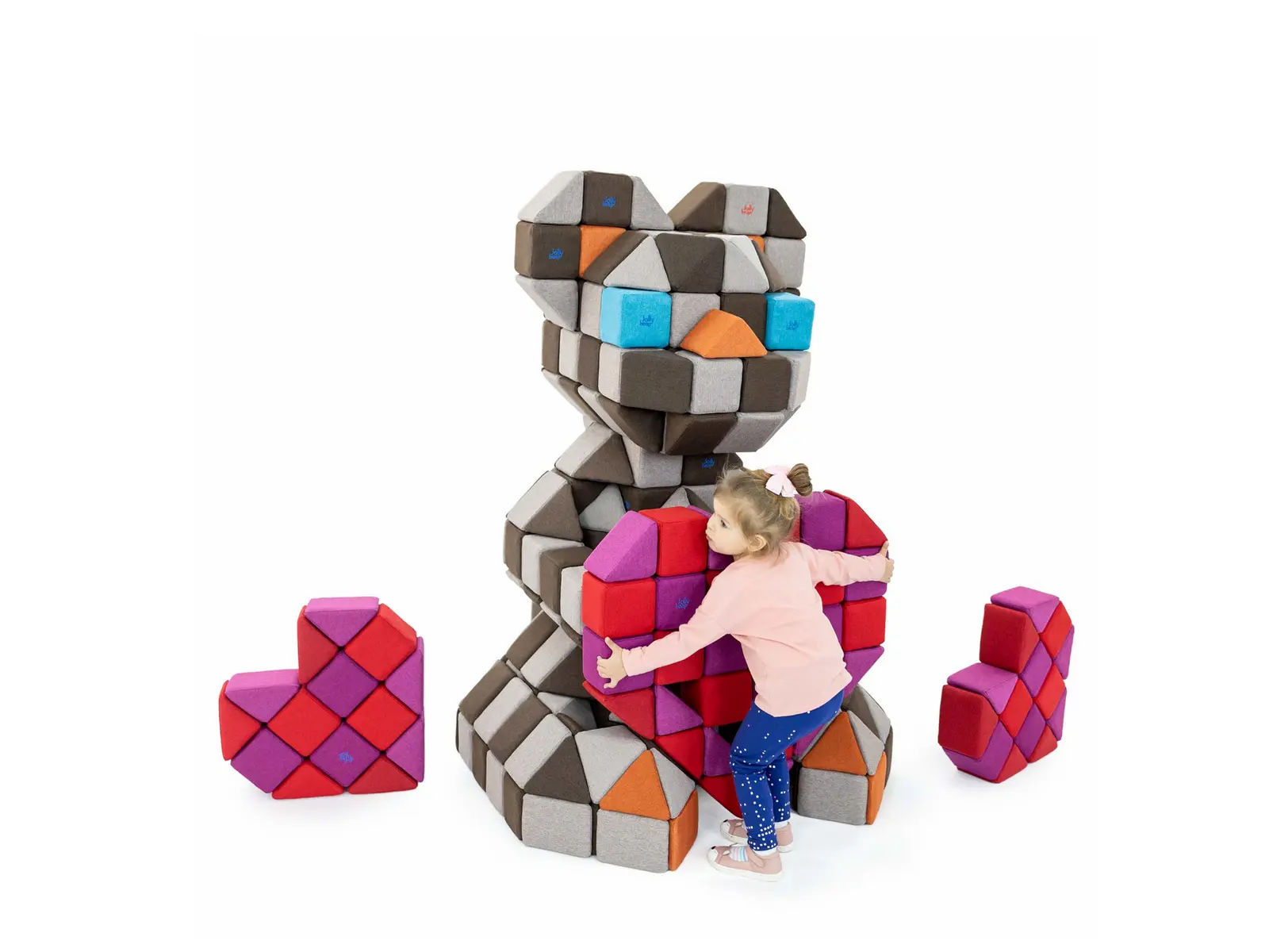 Klocki JOLLY HEAP Joy 150 sztuk 1323