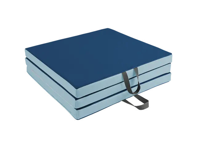 Three Part Folding Mattress 180 x 60 x 5 cm