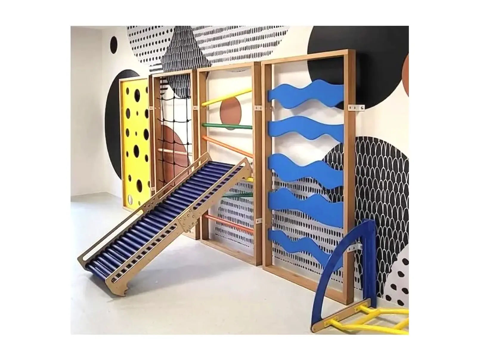 Drabinka skośne wałki deluxe