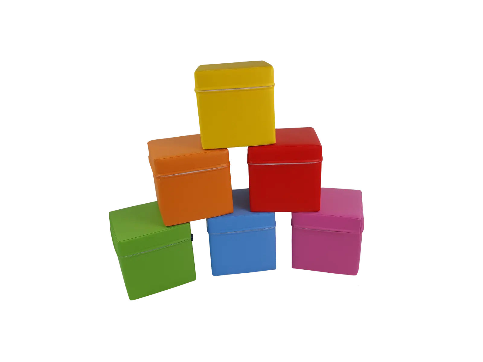 Soft Play Set - 6 cubes