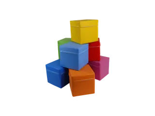 Soft Play Set - 8 cubes