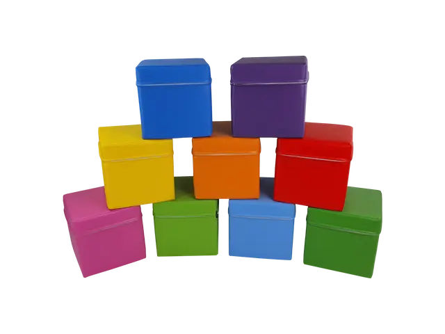 Soft Play Set - 8 cubes