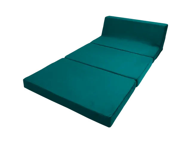 Velvet sofa bed