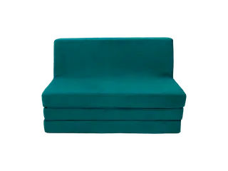 Velvet sofa bed