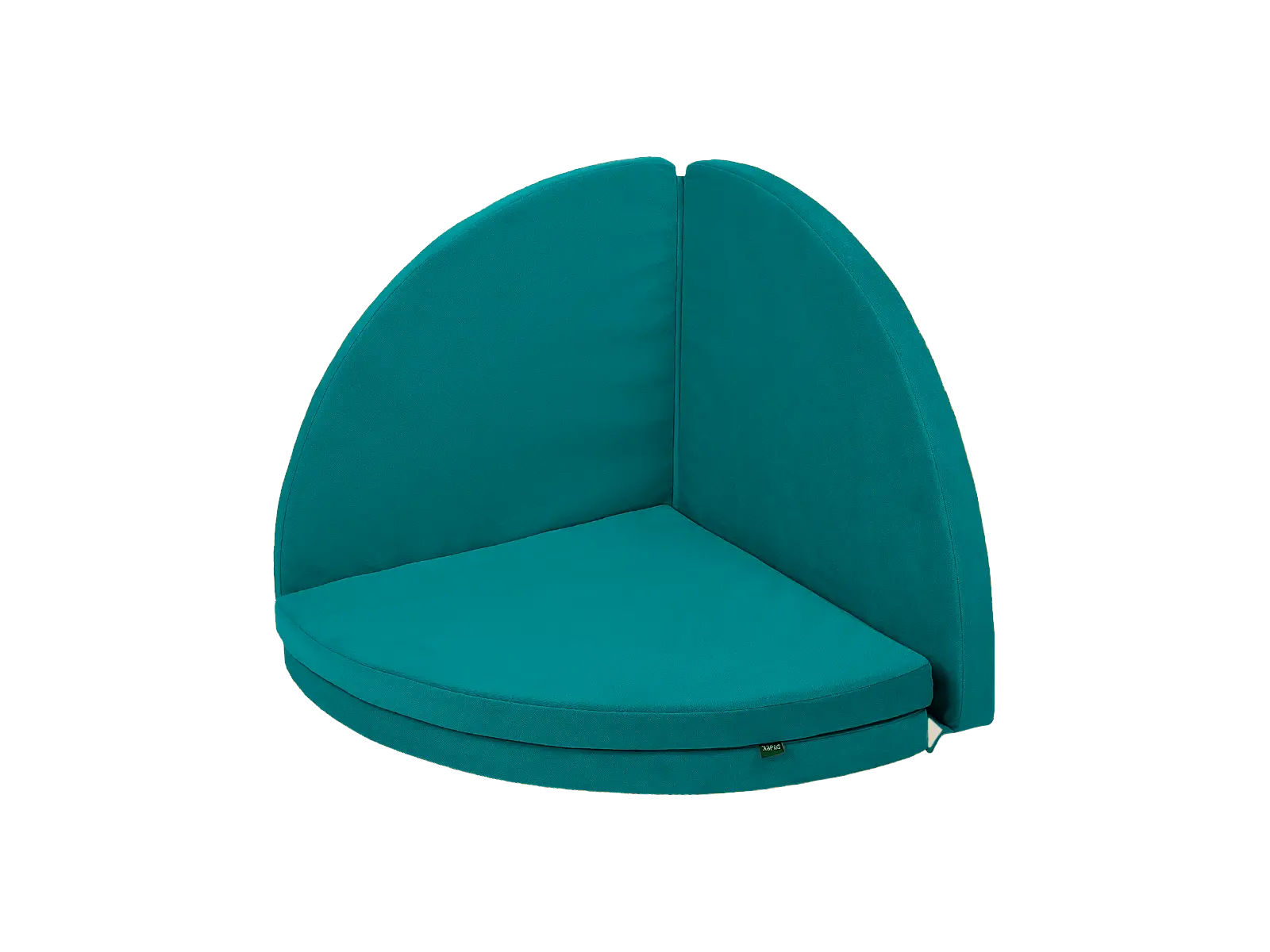 3-in-1 corner sofa - velvet