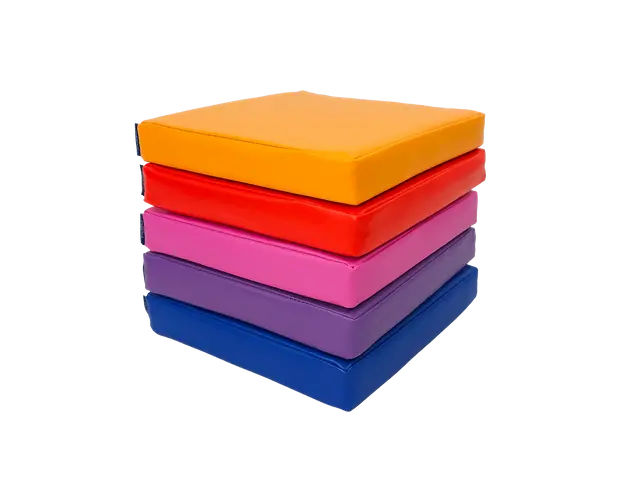 Set of Foam Seating Cushions - Square Cushions 30x30x5cm - 5 pcs.
