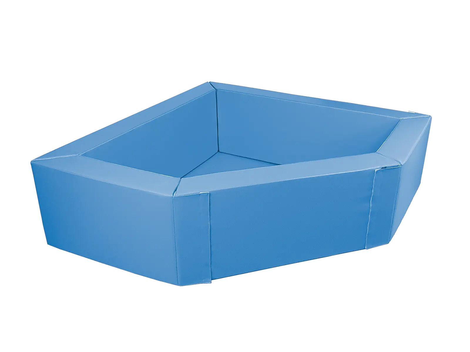Corner Ball Pit – 2x2 m, Height: 60 cm, Eco-Leather