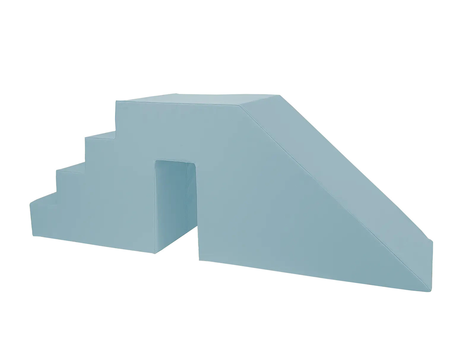 Steps with Slide for Ball Pits – 60 cm Height, Eco-Leather