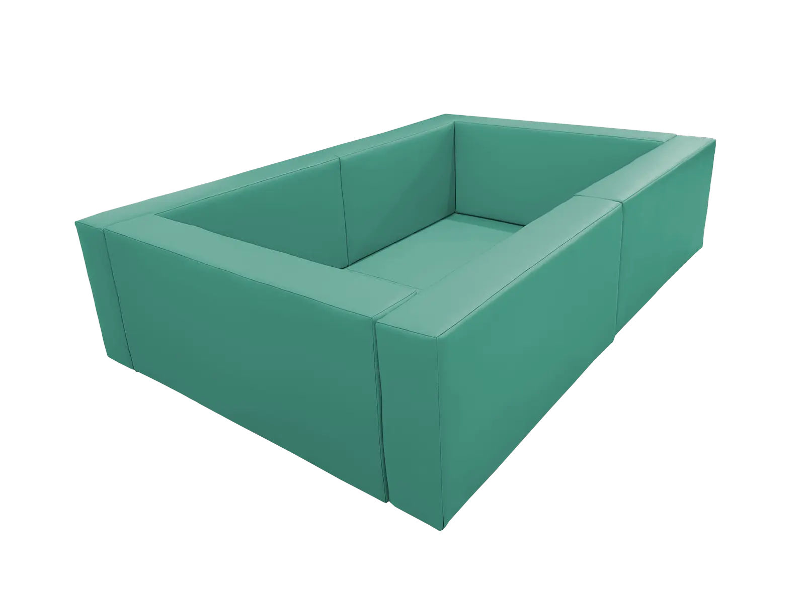 Wooden Frame Ball Pit – 3 × 3 m, Height: 45 cm – Eco-Leather