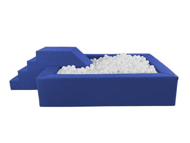 Steps with Slide for Ball Pits – 45 cm Height, Cordura