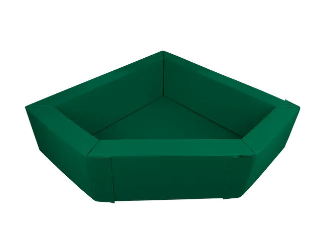 Corner Ball Pit – 2x2 m, Height: 60 cm, Cordura incl. balls