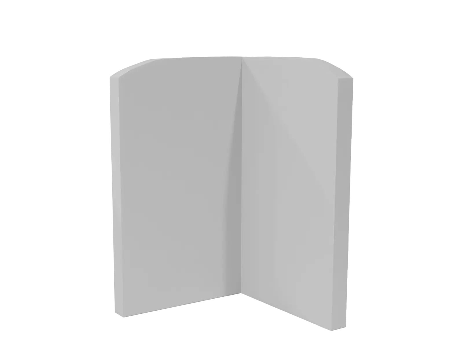 Corner Wall Panel Relax - Backrest