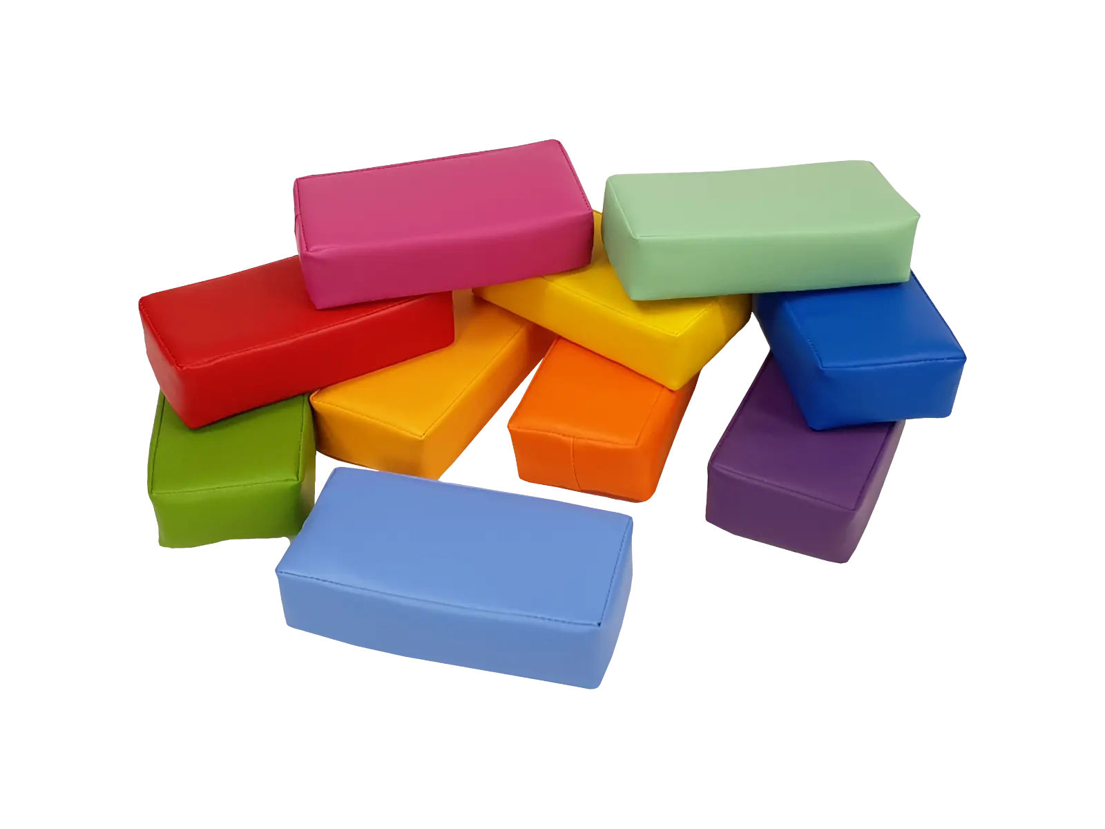 Soft Play Set - Super Bricks - 10 elements