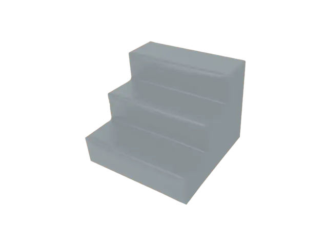 Steps for Ball Pit, 45 cm High, Eco-Leather