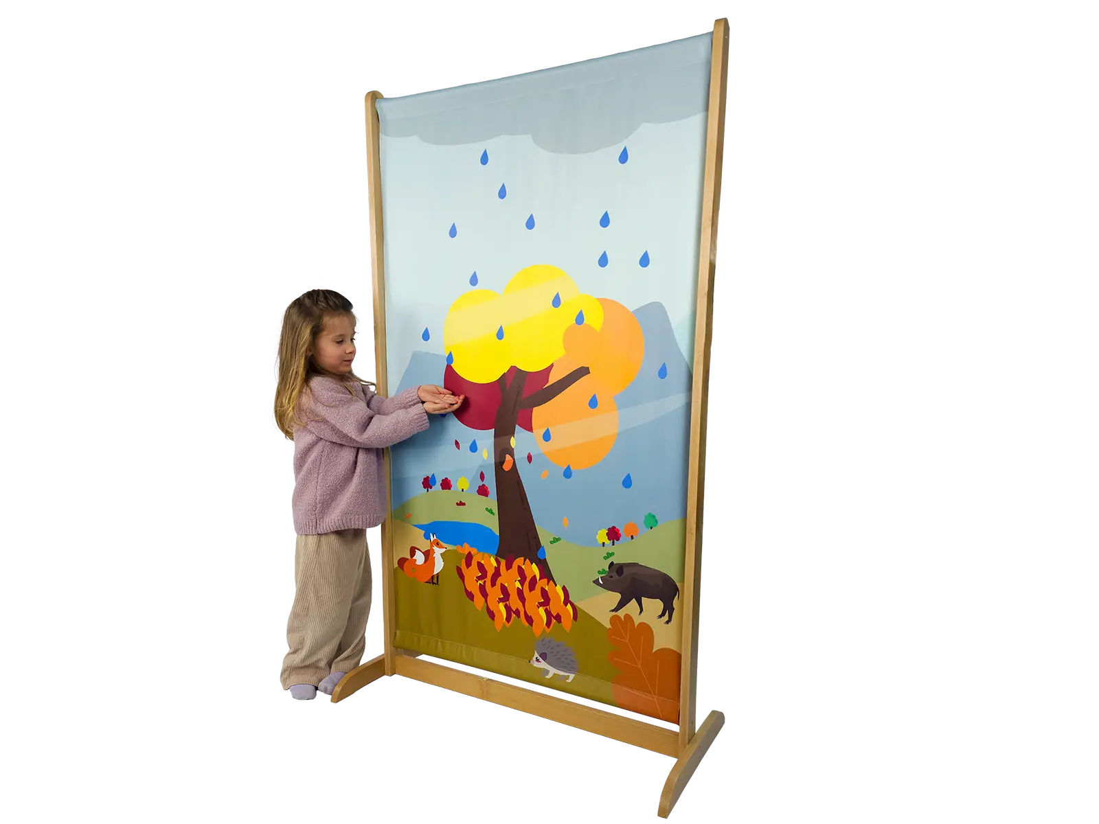 Room Divider – Double Sided Print - Autumn-Winter