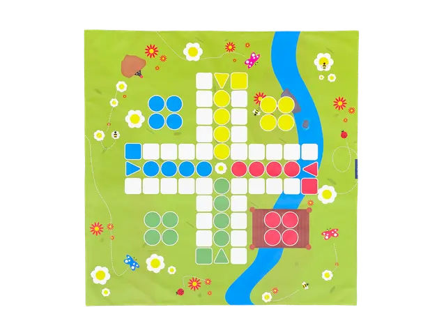 Game Print Mat - Ludo
