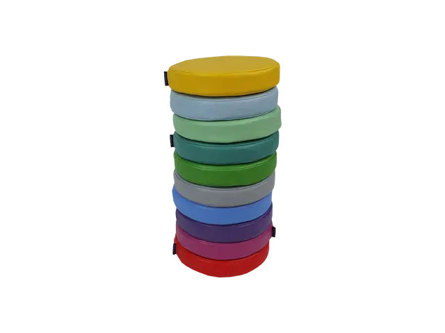 Foam Block Set – Round Cushions 35x5 cm - 10 pcs
