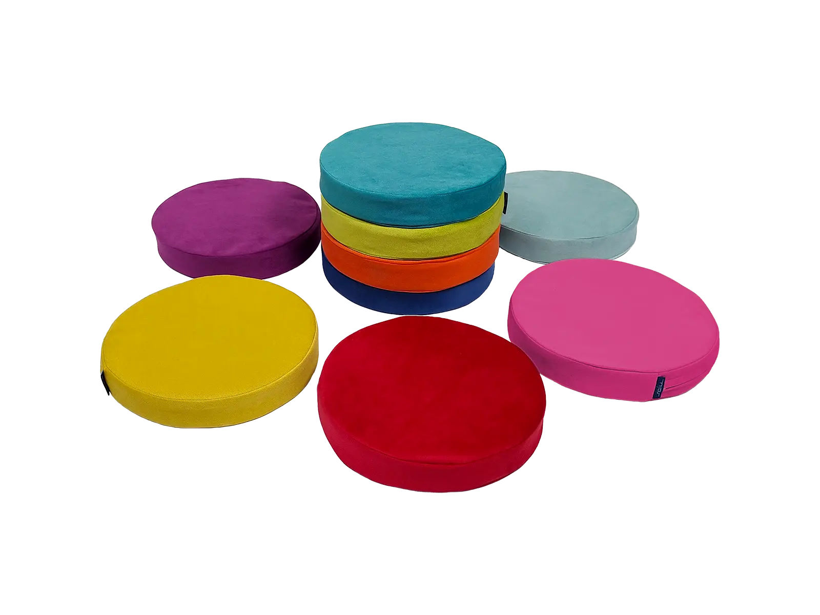 Round Cushions 30x5 cm - 5 pcs. AMORE