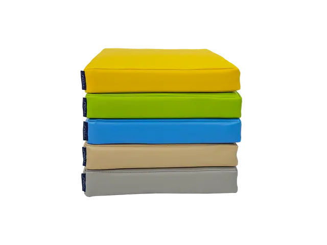 Set of Foam Seating Cushions - Square Cushions 35x35 cm - 5 pcs.