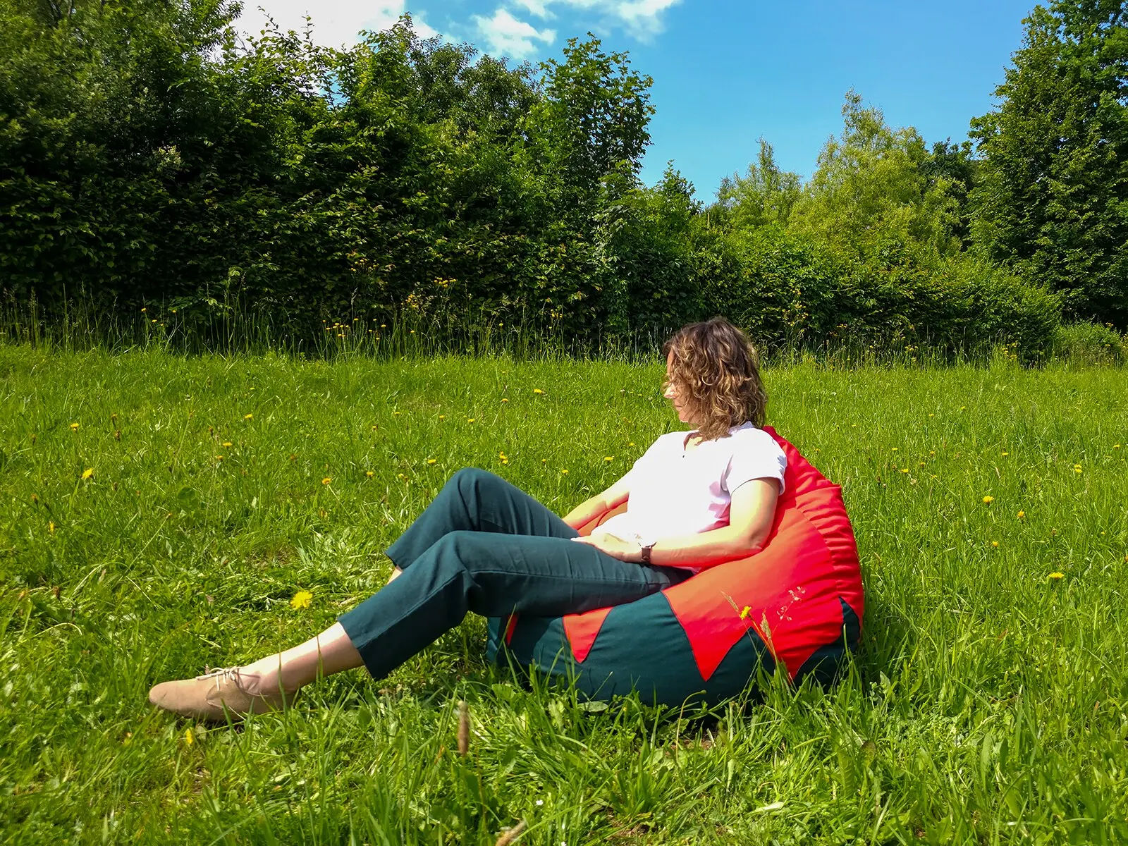 Strawberry Bean Bag – Large