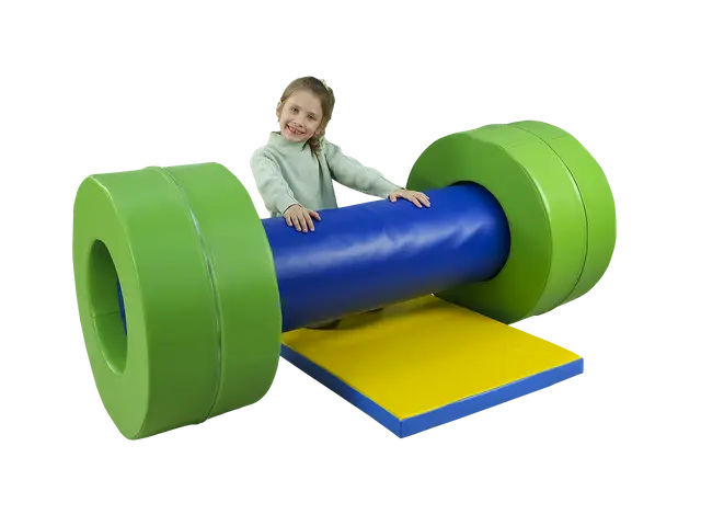 Barbell with mattress - Soft Play Set
