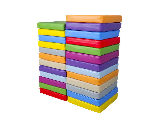 Set of Foam Seating Cushions - Square Cushions 35x35x5 cm - 25 pcs.