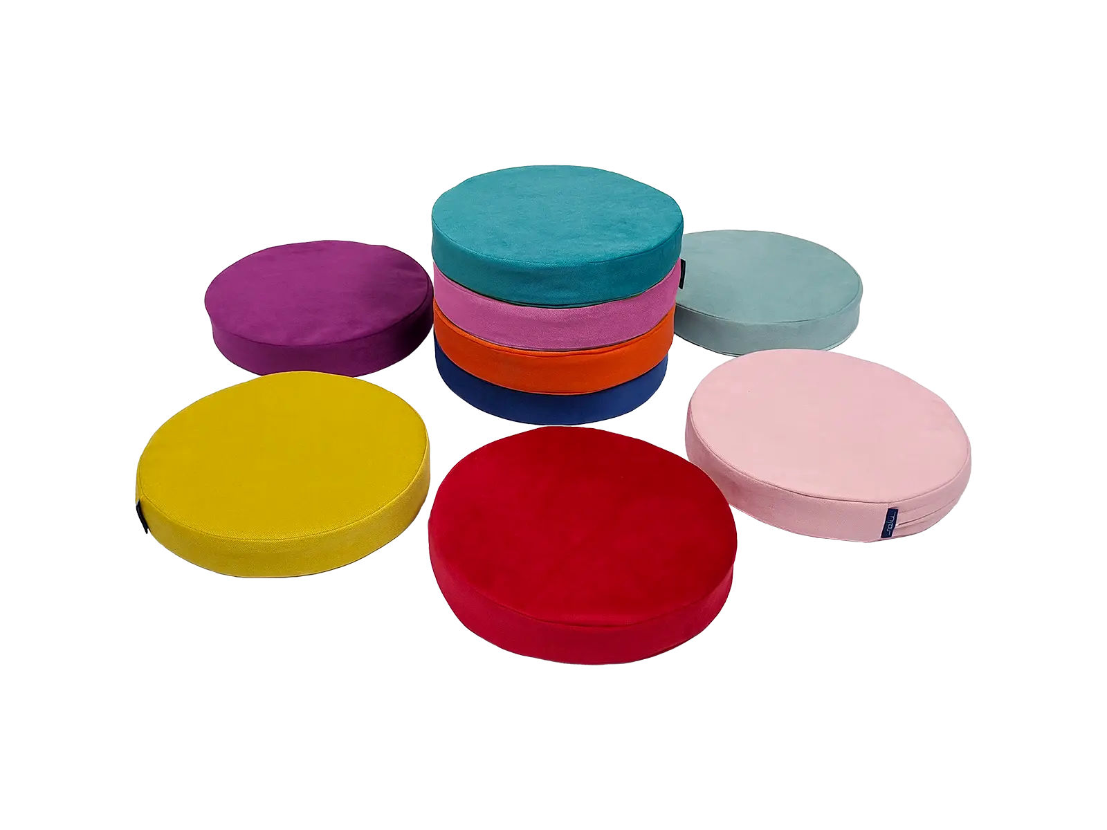 Round Cushions 30x5 cm - 5 pcs. AMORE