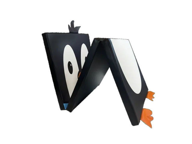 Rehabilitation mattress, three-piece with Penguin print