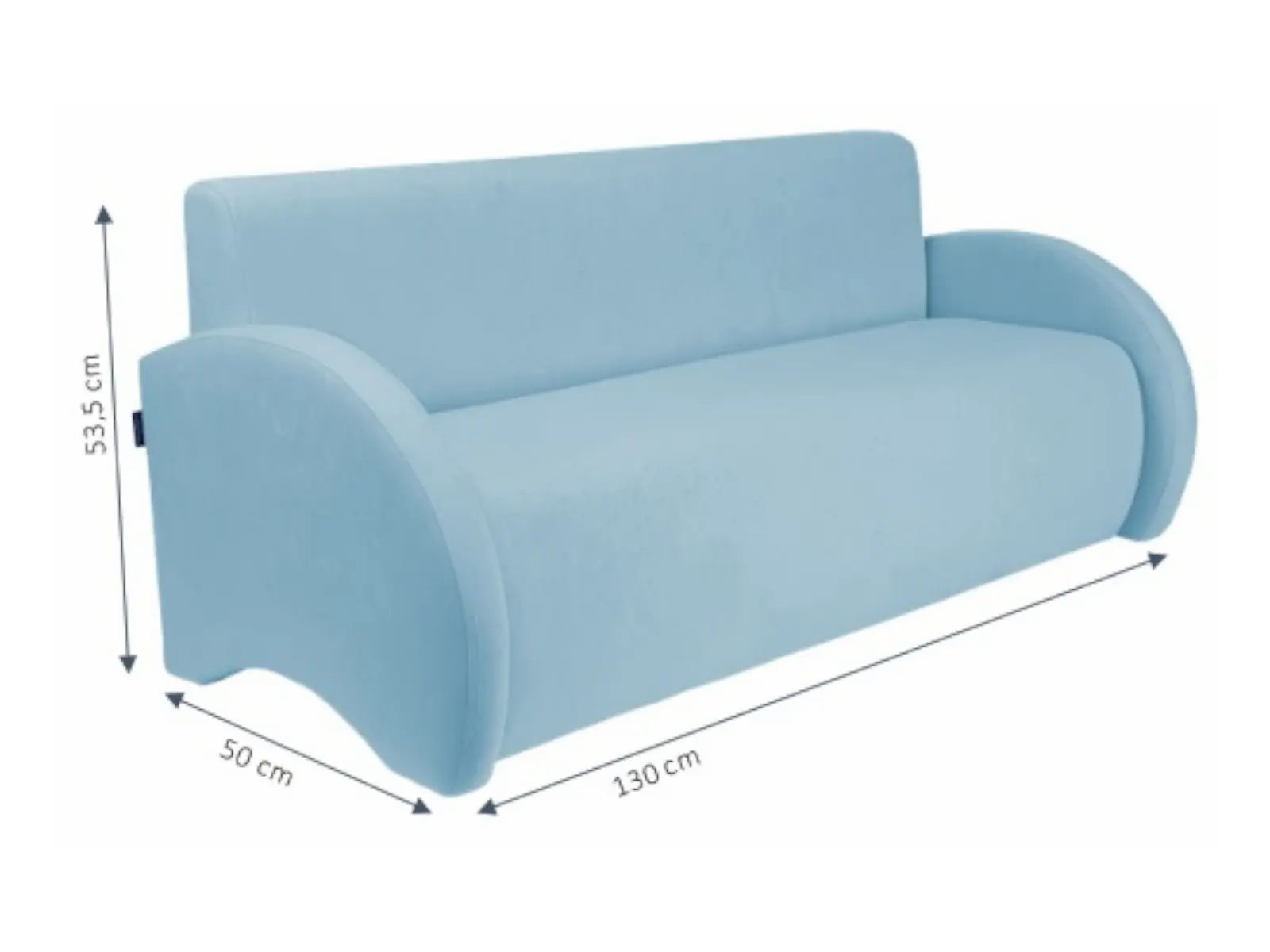 Combo Sofa with Armrests