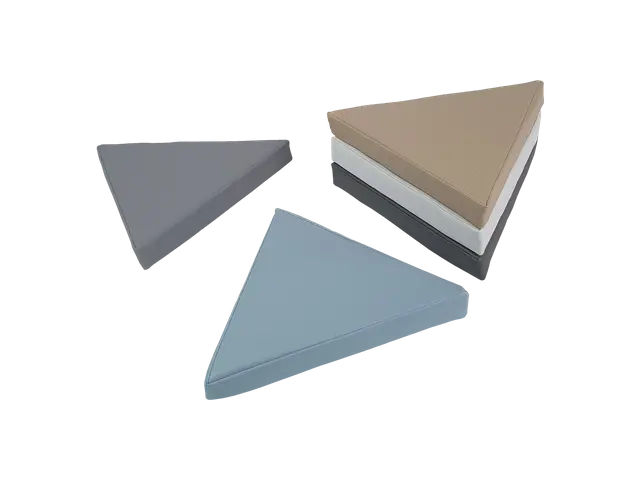 Set of Foam Seating Cushions - Triangle Cushions - 5 pcs.