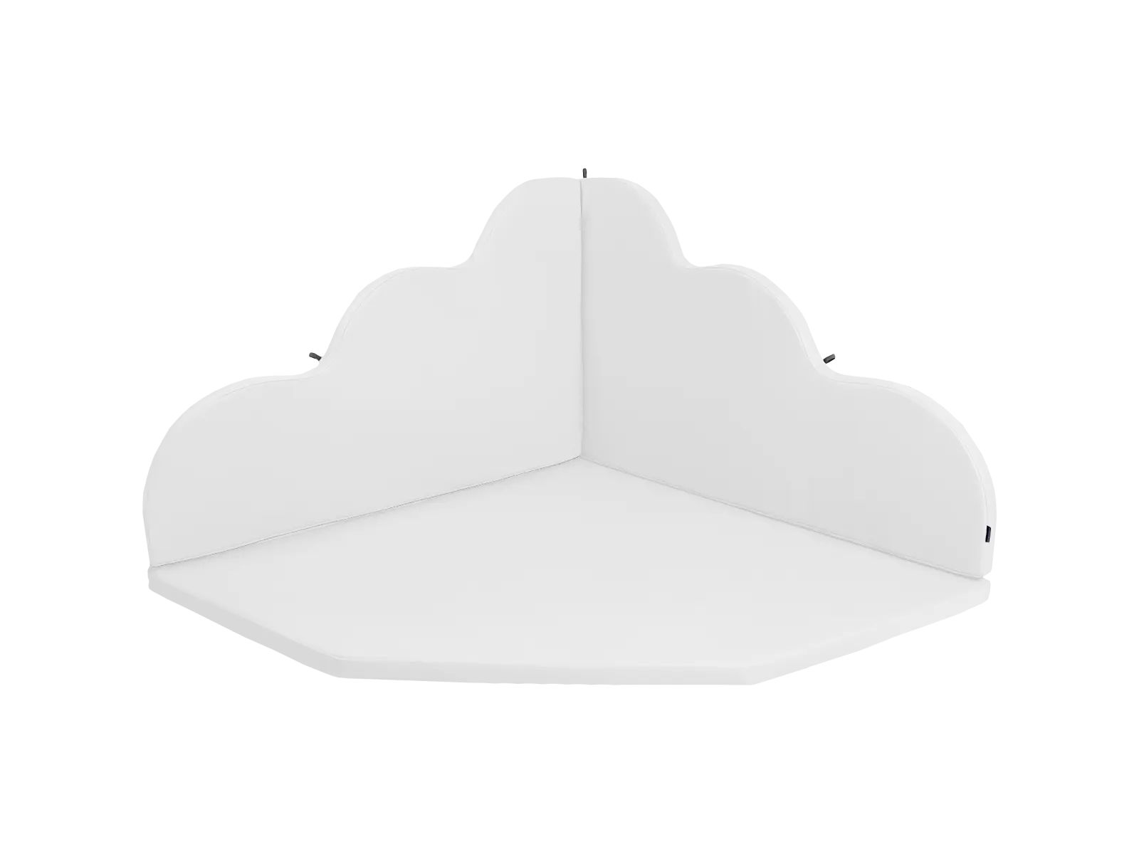 Biały kącik piankowy mały - materace rehabilitacyjne