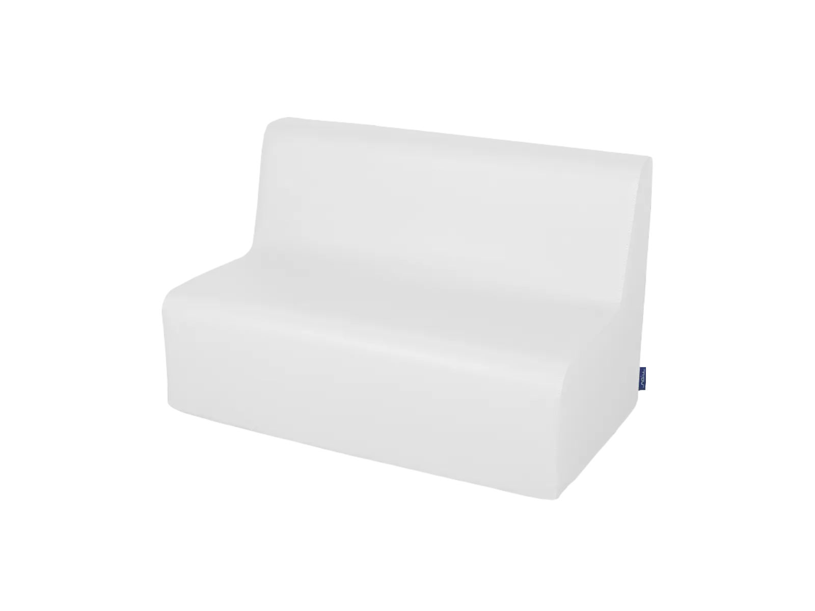 Large 2 Seater Sofa White